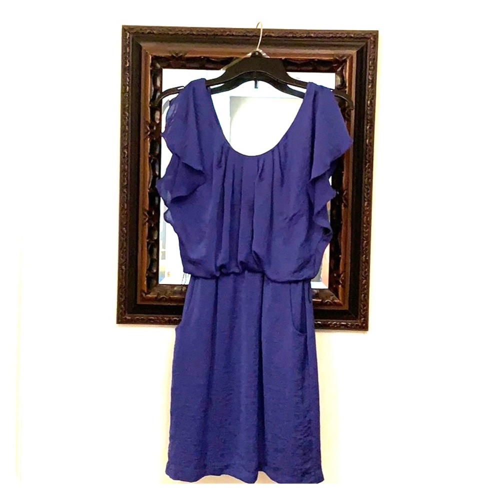 Royal mini dress